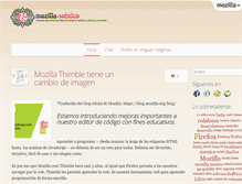 Tablet Screenshot of mozilla-mexico.org
